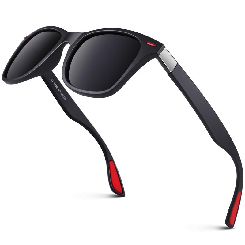 GQUEEN Polarized Sunglasses Men Womens,Flexible TR90 Frame,for Driving Fishing Cycling Hiking Golf Sports UV400 Protection - Image 1